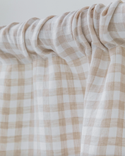 Load image into Gallery viewer, Gingham Curtain Panel