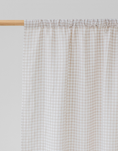 Load image into Gallery viewer, Gingham Curtain Panel