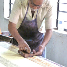 Load image into Gallery viewer, Set of 4 Hand Block Printed Cotton Napkins