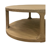 Load image into Gallery viewer, Clara Round Reclaimed Wood Coffee Table