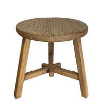 Load image into Gallery viewer, Dobbie Reclaimed Wood Side Table