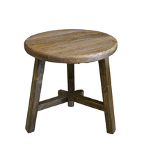 Load image into Gallery viewer, Dobbie Reclaimed Wood Side Table