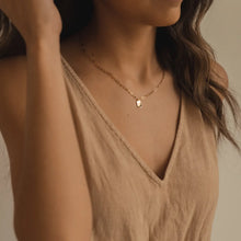 Load image into Gallery viewer, Hope + Future Mini Tag Necklace