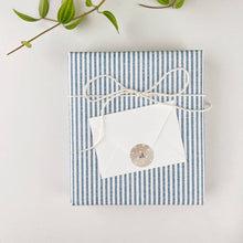 Load image into Gallery viewer, Gingham Boat Coat Mini Notecard