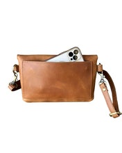 Load image into Gallery viewer, Genuine Leather Lottie Crossbody