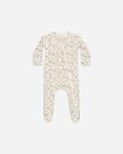 Load image into Gallery viewer, Bamboo Zip Footie | Bloom