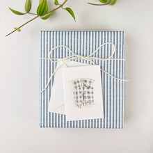 Load image into Gallery viewer, Gingham Boat Coat Mini Notecard