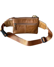 Load image into Gallery viewer, Genuine Leather Briar Bum Bag