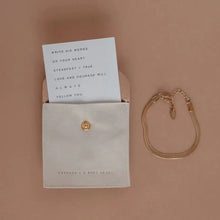 Load image into Gallery viewer, Courage + A Soft Heart Bracelet