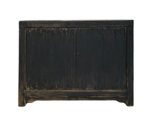 Load image into Gallery viewer, Marlow Reclaimed Wood Cabinet - Distressed Black
