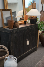 Load image into Gallery viewer, Marlow Reclaimed Wood Cabinet - Distressed Black
