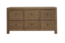 Load image into Gallery viewer, Reid 6 Drawer Reclaimed Wood Sideboard
