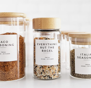 Modern Spice Jar Labels