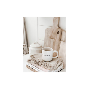 Homebody stoneware mug